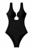 Costum de baie &icirc;ntreg - Include corset modelator pentru subțierea taliei - Negru - Black, M