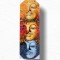 Tablou pictat manual 3 Faces Buddha Tip 2, L