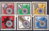 Rwanda 1967 fauna MI 226-231 MNH, Nestampilat