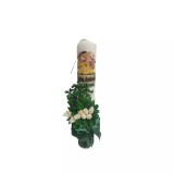 Lumanare Botez cu Plante Stabilizate Naturale - LPS130