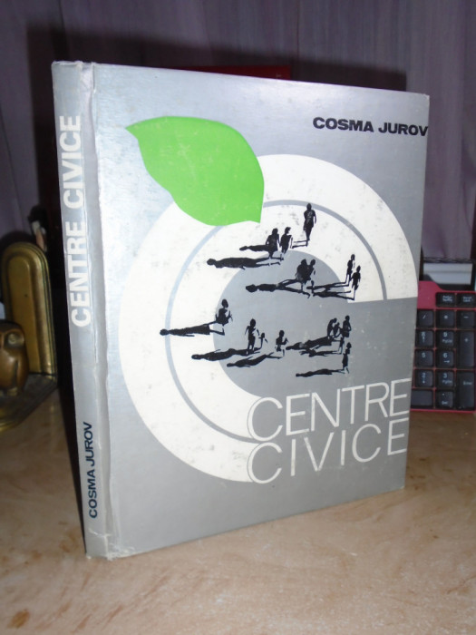 COSMA JUROV - CENTRE CIVICE _ TIPURI DE CENTRE CIVICE PENTRU ORASELE MICI , 1979
