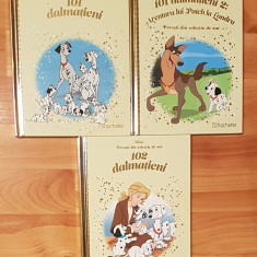 Set 3 carti Dalmatieni. Disney. Povesti din colectia de aur