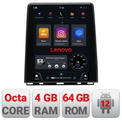Navigatie Renault Clio 5,Qled 9.7&amp;quot;,Qualcomm 8X 8+128 360 4G Hdd,4G,DSP,Carplay,Bluetooth CarStore Technology foto