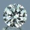 DIAMANT NATURAL ALB-certificat autenticitate-0,15ct.-3,46mm diametru - I - VVS1