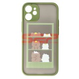 Husa iPhone 12 Mini Antishock TPU+PC, Design 08, Protectie Superiora