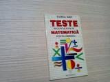 TESTE RECAPITULATIVE DE MATEMATICA pentru Gimnaziu - Florica Banu -1996, 109 p., Alta editura, Clasa 8