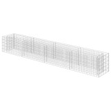 Cumpara ieftin Strat inaltat gabion, 360 x 50 x 50 cm, otel galvanizat