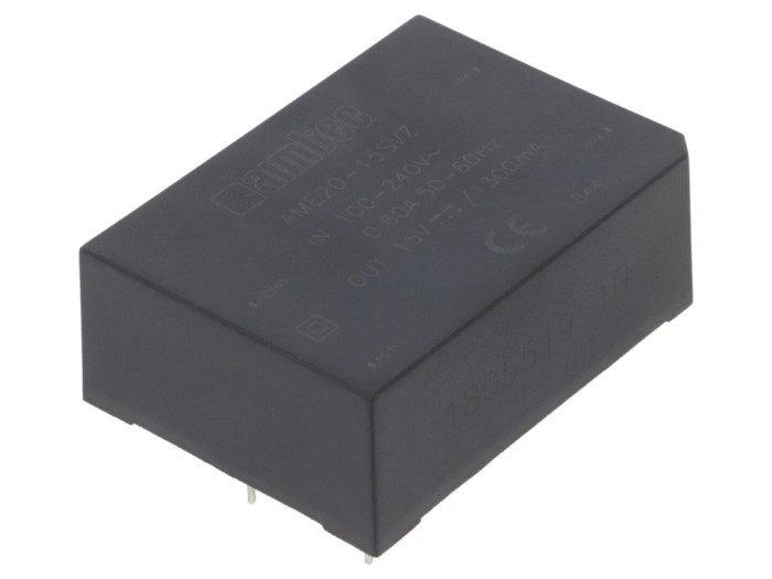 Convertor AC/DC 19.5W 15VDC