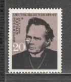 Germania.1966 100 ani nastere N.Soderblom-teolog PREMIUL NOBEL MG.212, Nestampilat