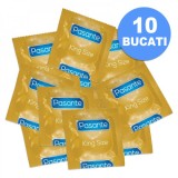 Prezervative - Pasante Marime Regala Prezervative Mari Mai Late si Mai Lungi 10 bucati, Pasante Healthcare Ltd