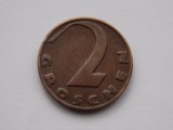 2 GROSCHEN 1936 AUSTRIA-XF