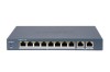 SWITCH POE 8 PORTURI SMART, HIKVISION