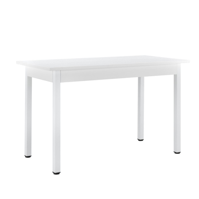Set design Emma masa bucatarie cu 4 scaune alb [en.casa] HausGarden Leisure