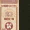 bnk bn Mongolia 20 mongo 1993 unc