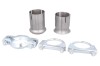 Set Conector Teava Esapament 54mm cu Coliere Autowag - Premium Polonia, 5 Bucati