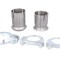 Set conector teava esapament cu coliere diametru teava 54 mm