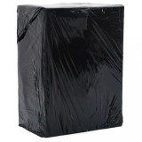 VidaXL Film extensibil 2 buc Negru 30 &mu;m 50 cm x 300 m