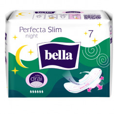 Absorbante Bella Perfecta Slim Night Silky Drai, 7 buc