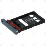 Huawei P30 Pro (VOG-L09 VOG-L29) Tavă Sim + Tavă pentru card Nano albastru mistic 51661LGF