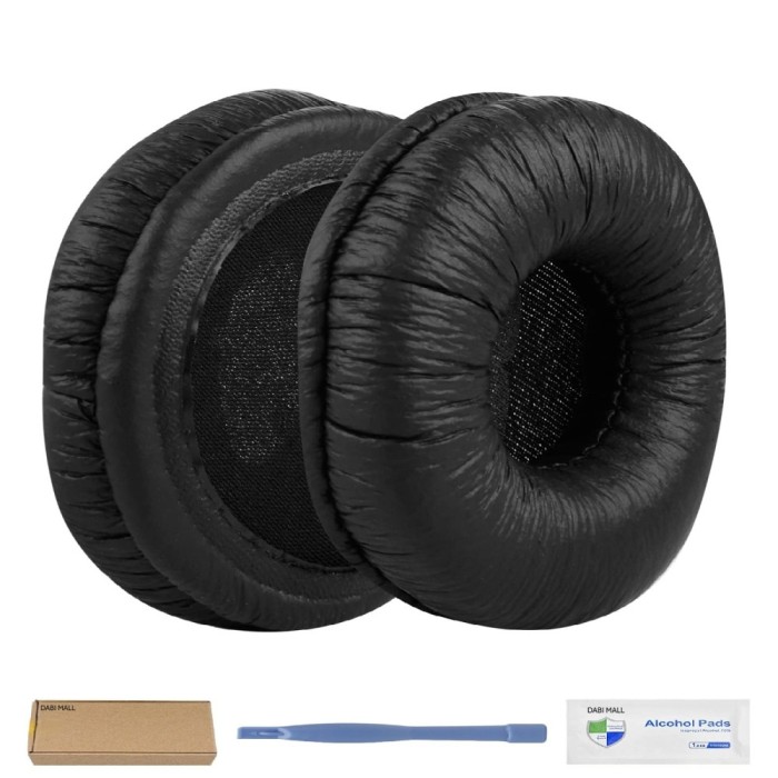 Set 2 bureti pentru casti JBL Tune 590BT / 570BT / 560BT / 525BT / 520BT / 520C On-Ear - Negru, Spuma cu memorie