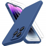 Husa Apple iPhone 14 Silicon Liquid Dark Blue