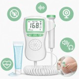 Cumpara ieftin Monitor Fetal Doppler Portabil cu Bluetooth, Ecran LCD si Sonda de Inalta Sensibilitate, INCLUDE GEL CONDUCTOR, Detector Batai Inima Bebelus, Reducere