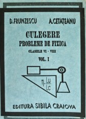 Culegere probleme de fizica, clasele VI-VIII (volumul 1) - 1993 - Doina Frunzescu (J244)