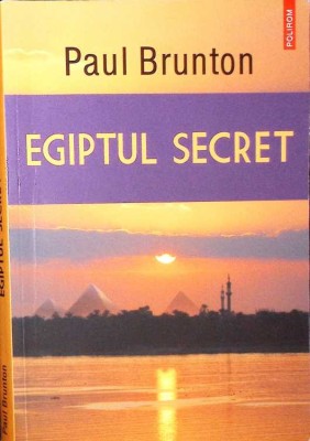EGIPTUL SECRET-PAUL BRUNTON-260628 foto