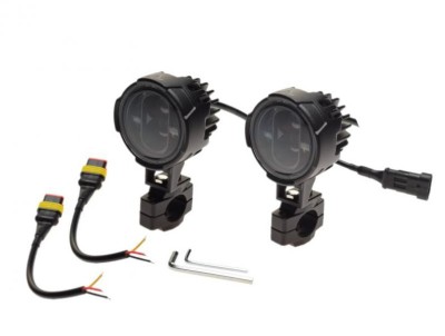 Set 2 proiectoare moto led, universale Cod Produs: MX_NEW AW2491W foto