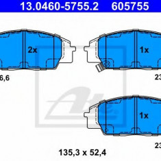 Set placute frana,frana disc HONDA CIVIC VII Cupe (EM2) (2001 - 2005) ATE 13.0460-5755.2