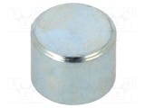 Magnet fix samariu cobalt 5N 6x4,5mm oțel ELESA GANTER
