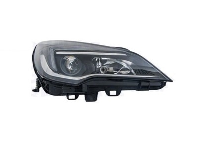 Far Opel Astra K, 10.2015-, fata, Stanga, cu LED indicator; cu LED daytime running light; H1+H7; electric; fara daytime running light LED module; far foto