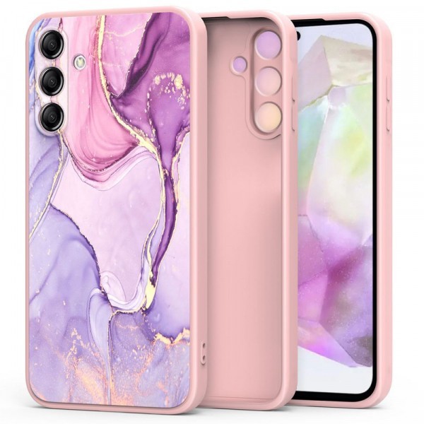 Husa pentru Samsung Galaxy A35 5G A356, Tech-Protect, Icon, Mov