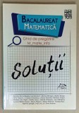 ghid de pregatire m_st_nat adica stiintele naturii bacalaureat matematica solutii muresan regiga magdas