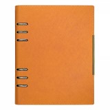 Agenda organizer A5 cu 6 inele bej
