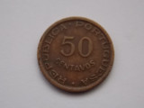 50 CENTAVOS 1955 ANGOLA, Africa