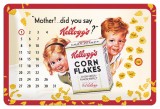 Calendar metalic - Kellogg&#039;s 20x30 cm