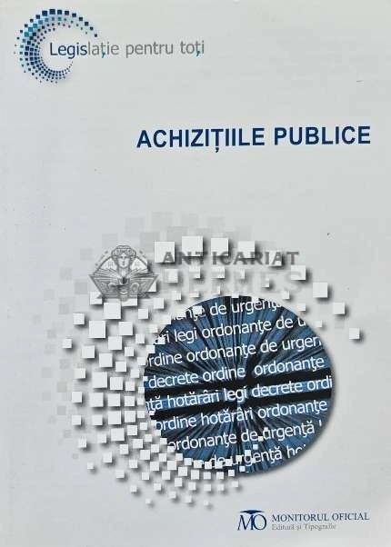 Achizitiile publice - 2016 (AD159)