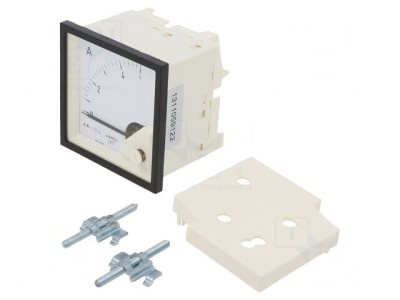 Ampermetru pe Panou AC True RMS 0-5A Clasa 1.5 foto