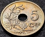 Moneda istorica 5 CENTIMES - BELGIA, anul 1925 *cod 3558 = BELGIE