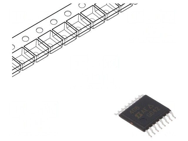 Multiplexor 8:1 TSSOP16 5-36V Rola/Banda