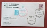 Plic filatelic, prima zi a emisiunii - plic suvenir bancar