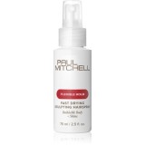 Paul Mitchell Flexible Hold Fast Drying Sculpting Hairspray fixativ pentru volum și strălucire 75 ml