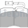 DELPHI LP863 set placute frana,frana disc