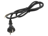 Cablu Electric Negru 1,5m 16A 2x1,5mm2