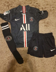 SET ECHIPAMENT COPII 4-15 ANI NEYMAR JR PSG SEZON 2019-2020+JAMBIERE foto