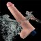 Vibrator Realistic Cu Testicule Real Softee, Natural, 26.5 cm
