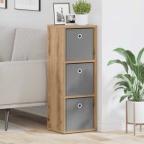 vidaXL Bufet cu sertar Stejar Artizanal 30,5 x 27 x 84,5 cm 8000563