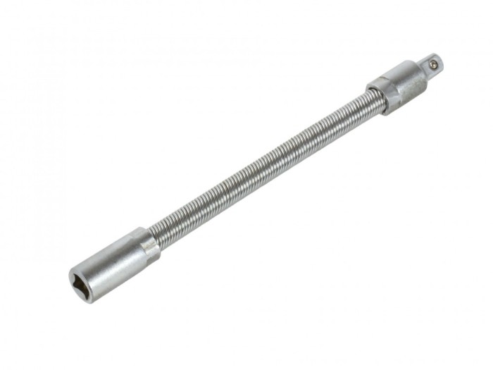 Extensie flexibila metal 1/4&quot;, 150mm, Geko G13460