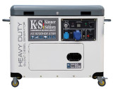 Generator de curent 6.8 kW diesel - Heavy Duty - insonorizat - Konner &amp; Sohnen...